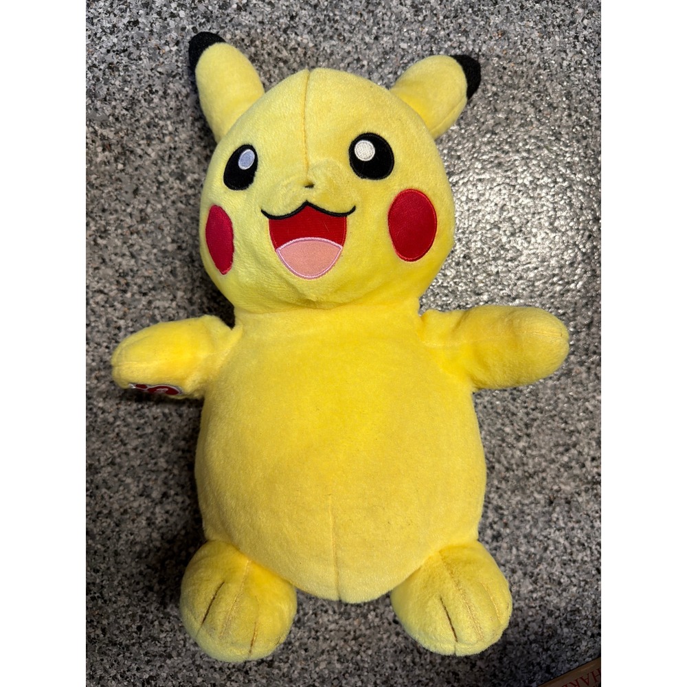 Build-A-Bear Workshop Pokemon Pikachu Plush Yellow Stuffed Animal Collectible